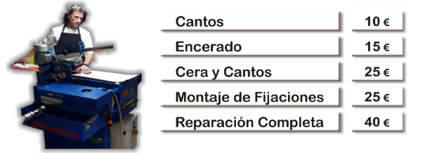 precios taller ski granada malaga liceo ski